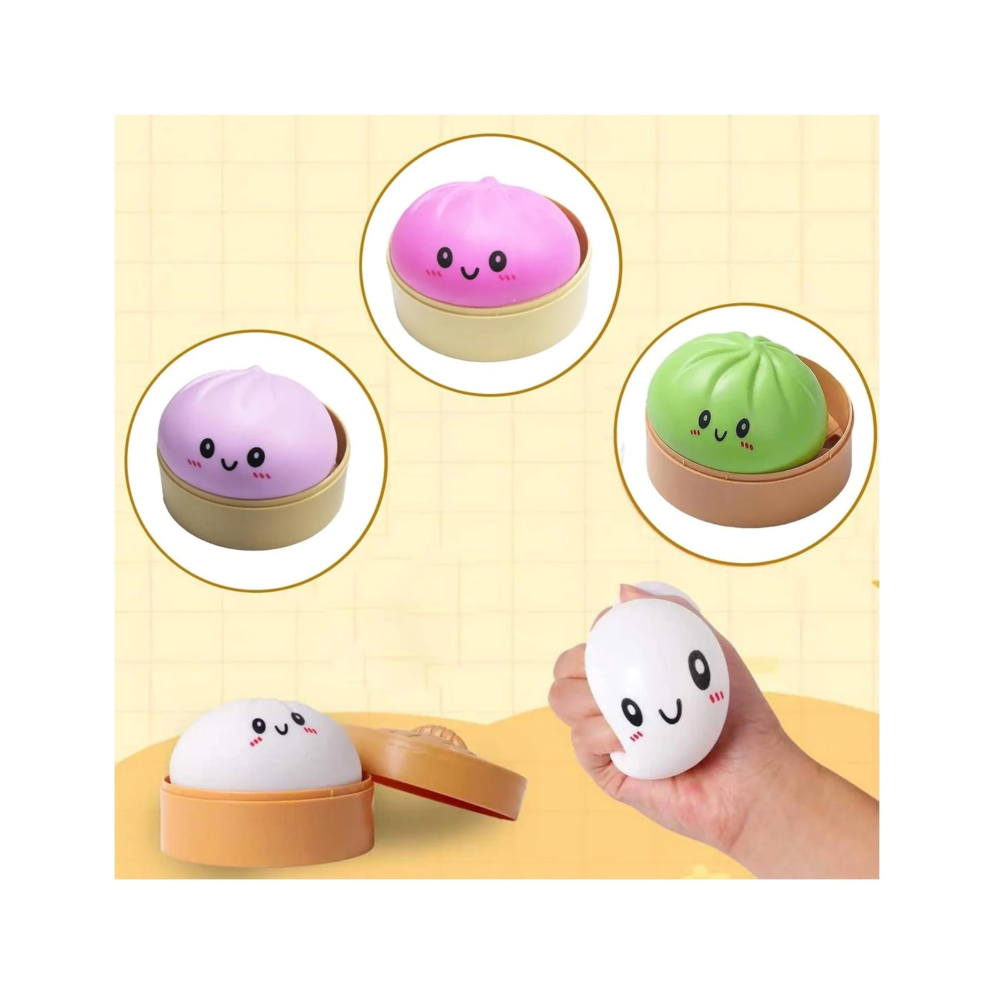 New 2026-Dumpling Squishies & Dumpling Squishy Mystery Box Squishy Dumpling