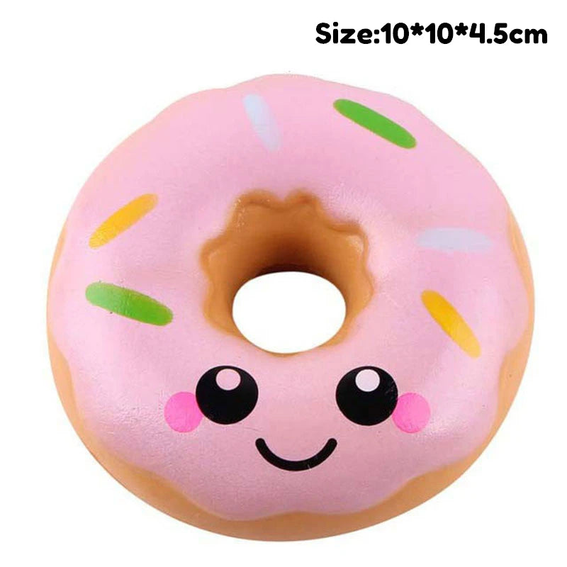 Jumbo Kawaii Squishy Toys Slow Rising Squeeze PU Popcorn Animals anti Stress Relief Squishies Toy for Children Kids Xmas Gift