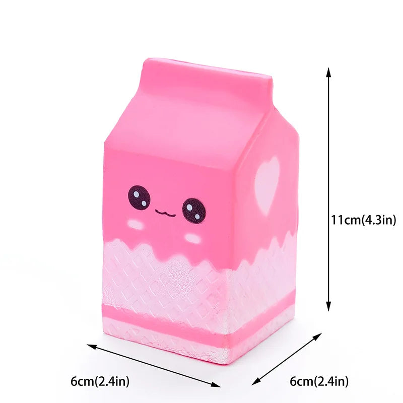 Jumbo Kawaii Squishy Toys Slow Rising Squeeze PU Popcorn Animals anti Stress Relief Squishies Toy for Children Kids Xmas Gift