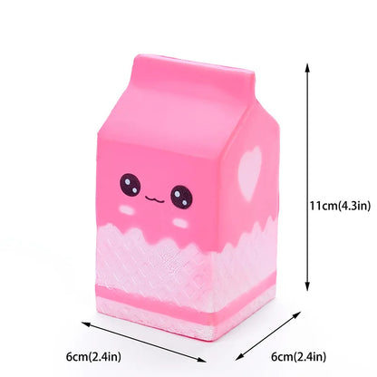 Jumbo Kawaii Squishy Toys Slow Rising Squeeze PU Popcorn Animals anti Stress Relief Squishies Toy for Children Kids Xmas Gift