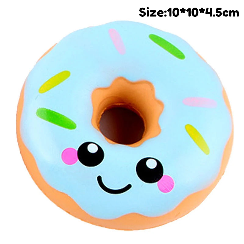 Jumbo Kawaii Squishy Toys Slow Rising Squeeze PU Popcorn Animals anti Stress Relief Squishies Toy for Children Kids Xmas Gift