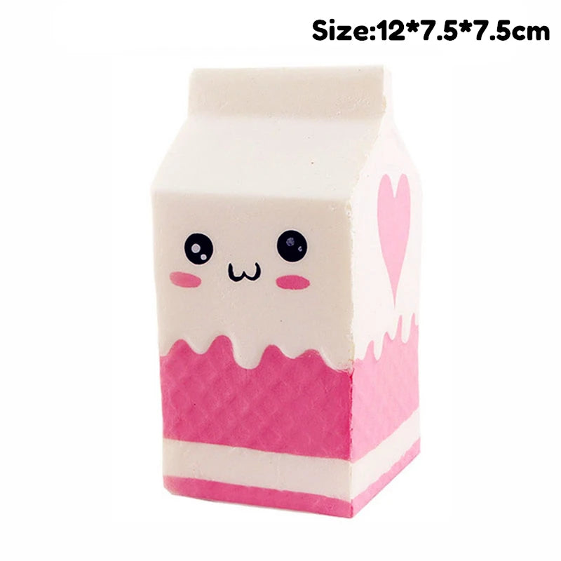 Jumbo Kawaii Squishy Toys Slow Rising Squeeze PU Popcorn Animals anti Stress Relief Squishies Toy for Children Kids Xmas Gift