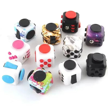 Toys anti Stress Cubes Rainbow Fingertip Infinity Magic Cubo Infinito Square Sensory Toys Decompression