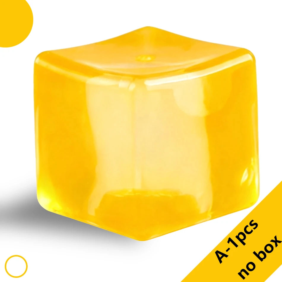 Square Stress Ball Fidget Toys Stress Relief ADHD Autism Sensory Toys Soft Squishy Toys Party Favors Gifts for Adults