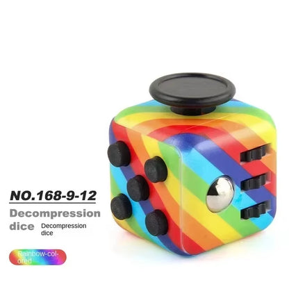 Toys anti Stress Cubes Rainbow Fingertip Infinity Magic Cubo Infinito Square Sensory Toys Decompression